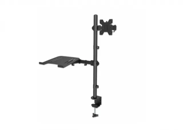 Nosač za monitor sa postoljem za laptop Manhattan 462136 13"-32"