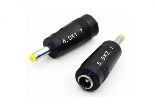 NPC-5.2x2.5mm 4.0x1.7mm Yellow DC to DC 20V Connector (G)