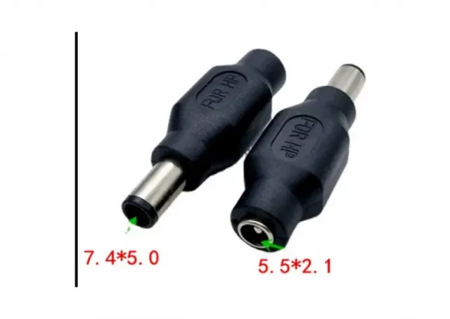 NPC-5.2x2.5mm 7.4x5.0mm PIN DC to DC 20V Connector (FOR HP)