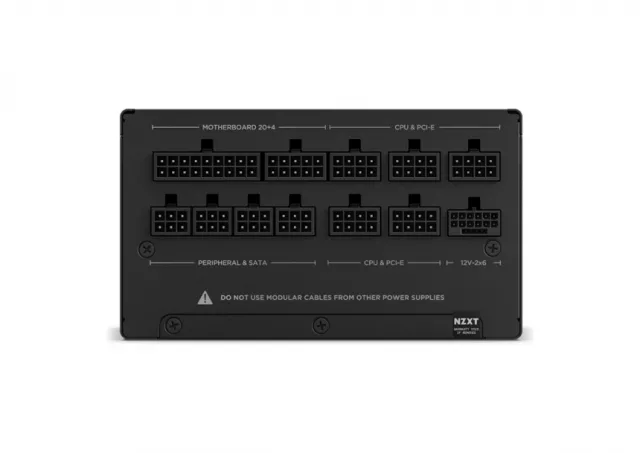 NZXT C850 Gold ATX 3.X 850W (PA-8G2BB-EU) modularno napajanje crno 