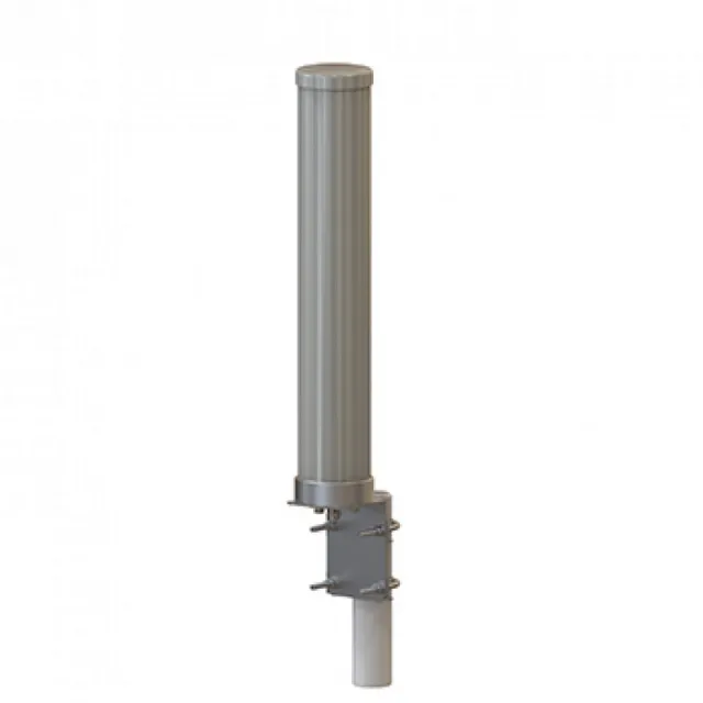 Omni antena 6dBi na 698-960+1710-2170+2300-2700MHz za GSM / 3G / 4G-LTE / WiFi / LoRa – N(ž), H/V ugao 360°/25°, VSWR<2.5, UV& vodootporna, dim. 46 x 8cm, vetar 210km/h, -40~65℃, RoHS, držač šipka Ø3-5cm (NO-7/27-6-360)