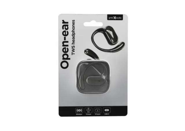 OWS-01-BK Gembird bluetooth V5 open-ear slusalice, TWS, black