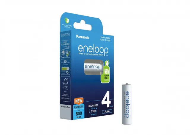 Panasonic bat. eneloop aaa/4b (bk-4mcde/4be)