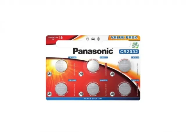 PANASONIC baterije CR-2032 L/6bp 1 kom.