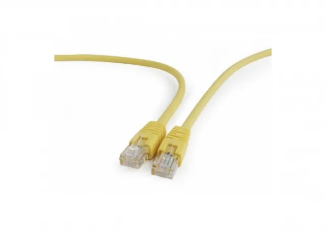 Patch Cable, U/UTP Cat.5e, Yellow, 3m