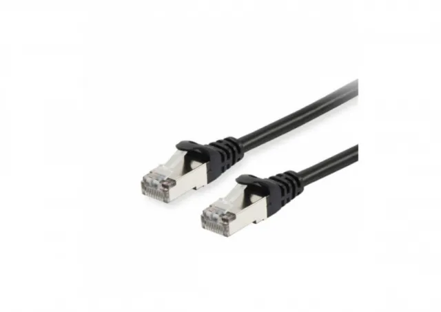 Patch Cord cat.6A SFTP 3m crni