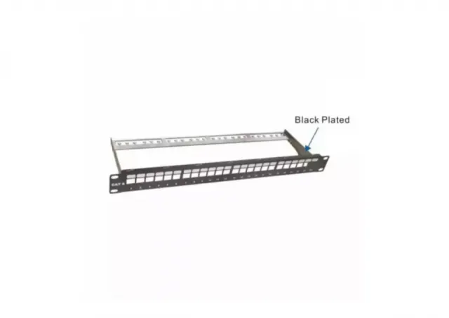 Patch panel 19/1U sa 24 slotova ,bez modula Mirsan MR.19P24P1U.01