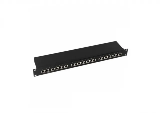 Patch panel OWIRE 19"/1U Cat6A/FTP/24 port