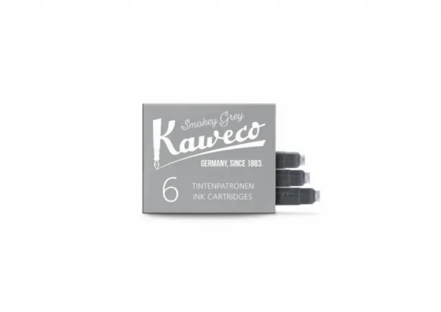 Patrone za naliv pero Kaweco 1/6 Smoky grey