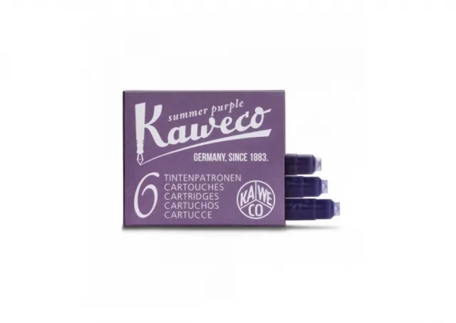 Patrone za naliv pero Kaweco 1/6 Summer purple