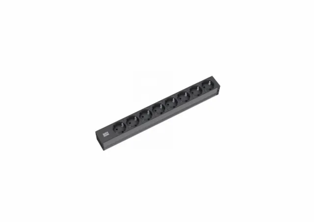 PDU Basic PVC 19"1U, 8xšuko,16A, kabl 2m,crna - 801.0007