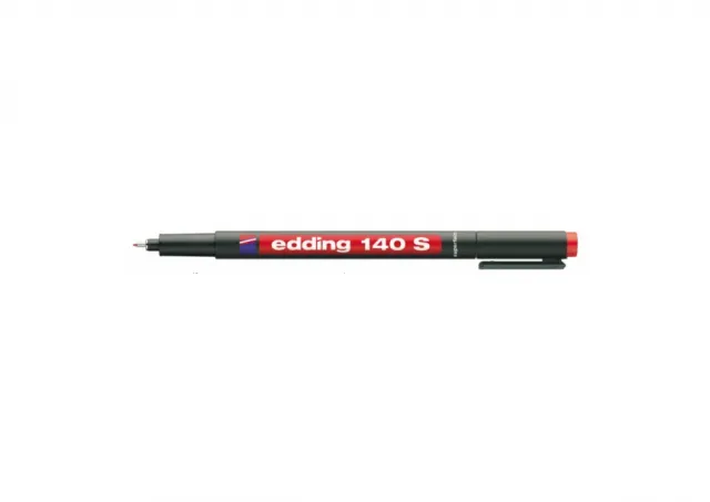 Permanent pen OHP marker 0,3mm 140S Edding crvena 09OP03D