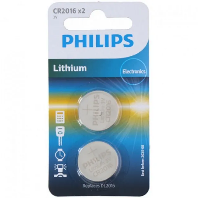 Philips Dugmasta Baterija CR2016  (1/2)       12711 
