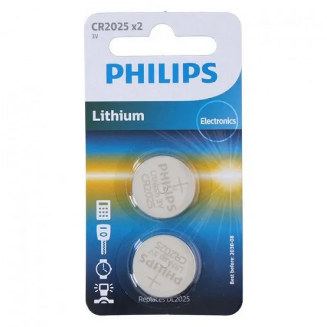 Philips Dugmasta Baterija CR2025  (1/2)       13213 