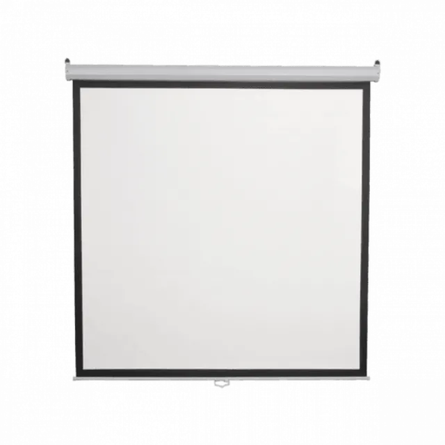 Platno za projektor S BOX PSA-96 - Zidno, električno, 172 x 172 cm, 1:1