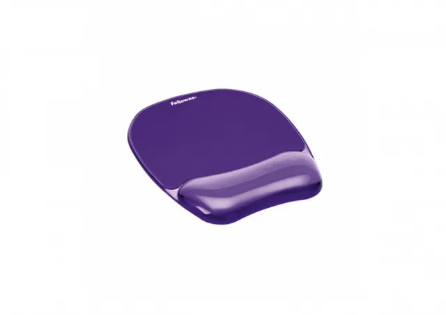 Podloga sa odmaračem za zglob sa gelom FELLOWES CRYSTALS 9144104 purple