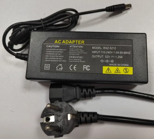 POE-INJ-5225 Gembird 52V/2.5A 130W POE injector od 5~52V, 8C, konektor 5.5x2.1mm 43118