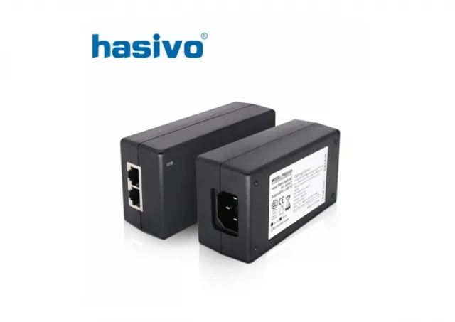 PoE injector Hasivo PSE5428GTAF-48W Gigabit PoE+ 10/100/1000M