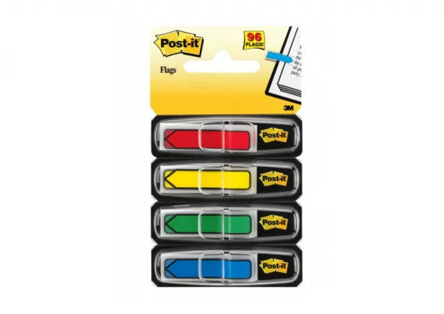 Post-it index 684ARR3 strelice, 24 listića x 4 standard boje 3M  06PMP12