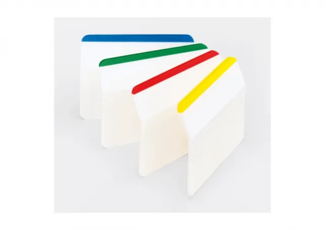 Post-it index 686A-1EU za viseće fascikle, 6 listića x 4 boje 3M  06PMP31