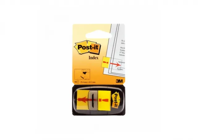 Post-it index "Exclamation Mark", 50 listića, 25,4x43,2mm 680-33 3M  06PMP23