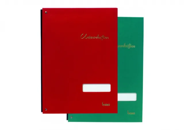 Potpisna mapa A4 Bene crvena 04MP01D