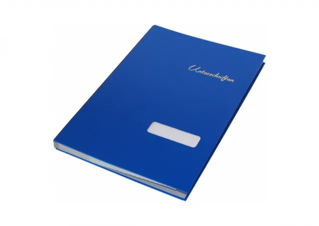 Potpisna mapa A4 sa 20 pregrada O+CO O+CO plava 04MP02E