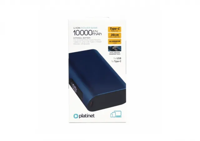 Power bank PL PMPB742BL 10000 mAh 20W