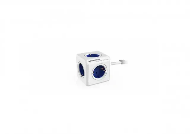 PowerCube Allocacoc (1300BL/DEEXPC) Extended 5xšuko 16A/230V plavi