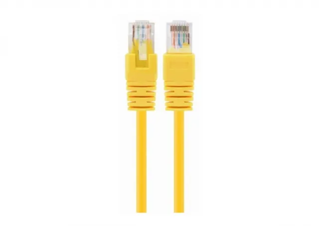 PP12-5M/Y Gembird Mrezni kabl, CAT5e UTP Patch cord 5m yellow