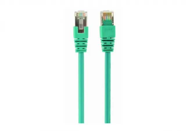 PP22-1M/G Gembird Mrezni kabl FTP Cat5e Patch cord, 1m green
