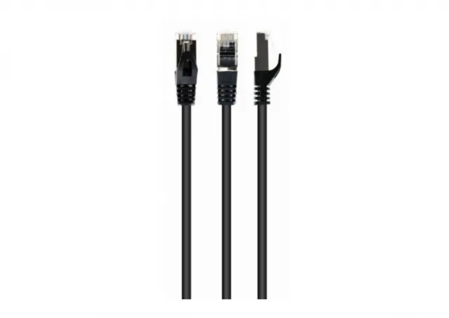 PP6-1M/BK Gembird Mrezni kabl, CAT6 FTP Patch cord 1m black