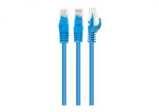 PP6U-0.25M/B Gembird Mrezni kabl, CAT6 UTP Patch cord 0.25m blue