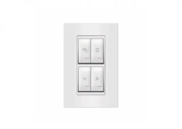 Prekidač za kupatilo vertikalni sa indikacijom ALC72324.00