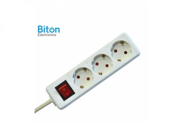 PRENOSNA PRIKLJUCNICA 3 / 3 met PREKIDAC PP/J 3X1.5mm (ET10105)