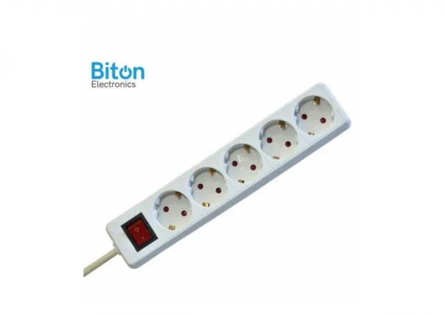 PRENOSNA PRIKLJUCNICA 5 / 5 met PREKIDAC PP/J 3X1.5mm (ET10124)