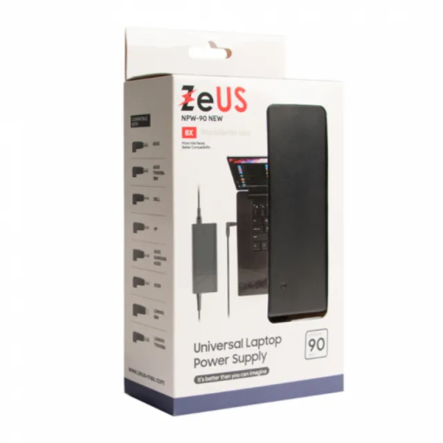 Punjač za laptop ZEUS ZUS-NPW-90 New  models