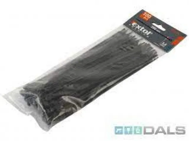Pvc trake Extol Premium  2.5x150mm 100kom Crne (8856154)