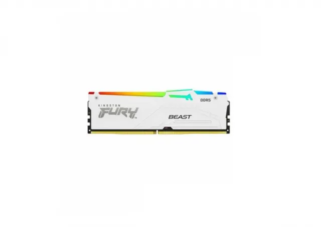 RAM Kingston DDR5 16GB 6800 KF568C34BWA-16 White RGB