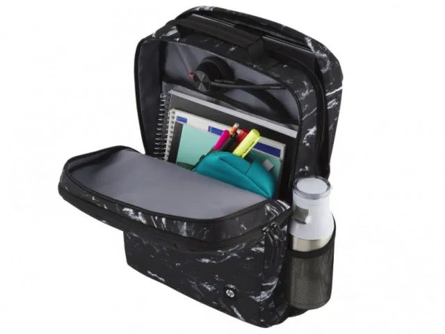 Ranac HP 16" Campus XL/7J592AA/Marble Stone/crno siva