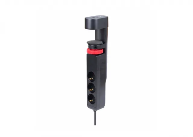 Razvodnik sa 3 mesta 1,5m 1.5 mm2 + USB NVD3/USB