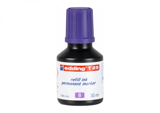 Refil za markere E-T25, 30ml Edding ljubičasta 08MM09L