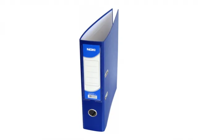 Registrator PVC normal 70mm, sa ojačanjem, A4 Noki tamno plava