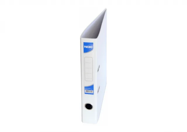 Registrator PVC uži 55mm, sa ojačanjem, A4 Noki bela