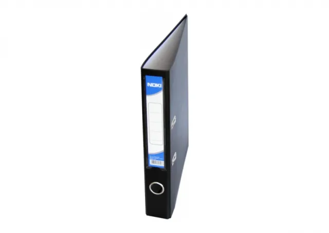 Registrator PVC uži 55mm, sa ojačanjem, A4 Noki crna 04RG83B