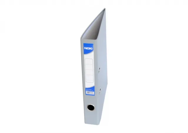 Registrator PVC uži 55mm, sa ojačanjem, A4 Noki siva 04RG83C