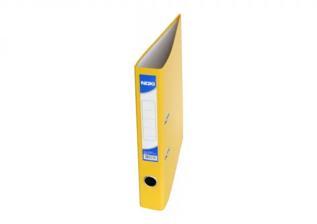 Registrator PVC uži 55mm, sa ojačanjem, A4 Noki žuta