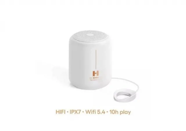 REMAX RB-H1 White Sky Mirror Portable Wireless Speaker
