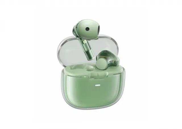 REMAX W18 Bincol Series Dual ENC Wireless Earphone Green
