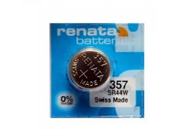 Renata baterija 357 1,55V Srebro oksid dugme baterija za SAT, Pakovanje 1kom (LR44)